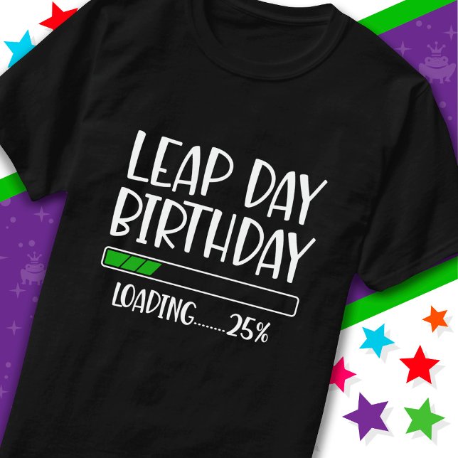 29:e läderdagen födelsedag 25 % läderår t shirt (Skapare uppladdad)