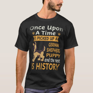 29 En gång tog jag upp en tysk schäferhund T Shirt