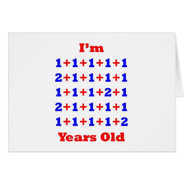 29 gammala år! hälsningskort (Framsidan Horizontal)