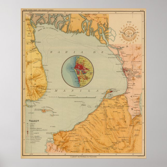 29 i Manila Bay Poster (Framsidan)