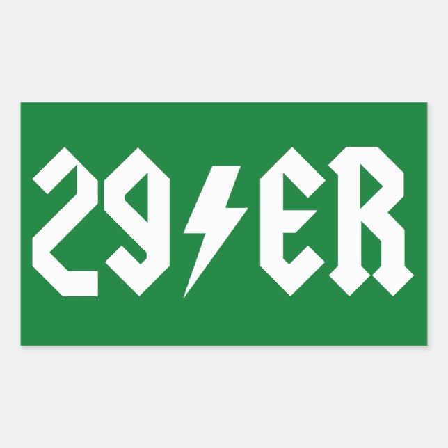 29 REKTANGULÄRT KLISTERMÄRKE (Framsida)