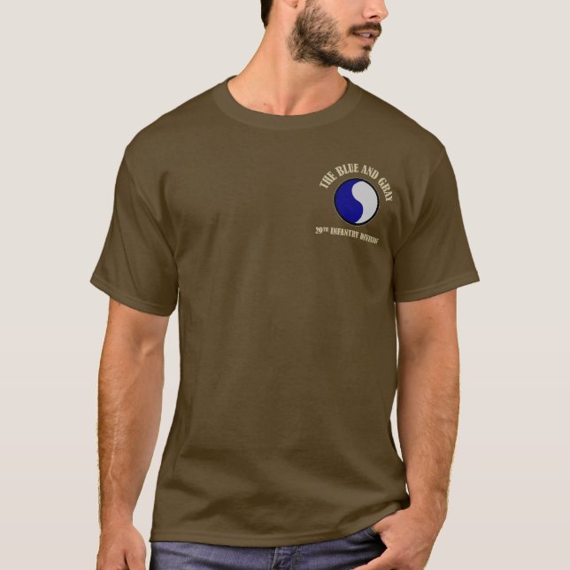 29th Infanteriuppdelning Tee Shirt (Framsida)