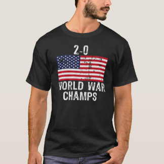 2-0 VÄRLDSKRIGMÄSTARE T-SHIRT