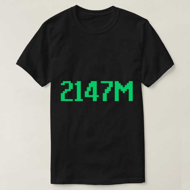 2 147 M gp T Shirt (Design framsida)