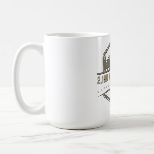 2 190 miles Magic - Appalachian Trail Kaffemugg (Vänster)