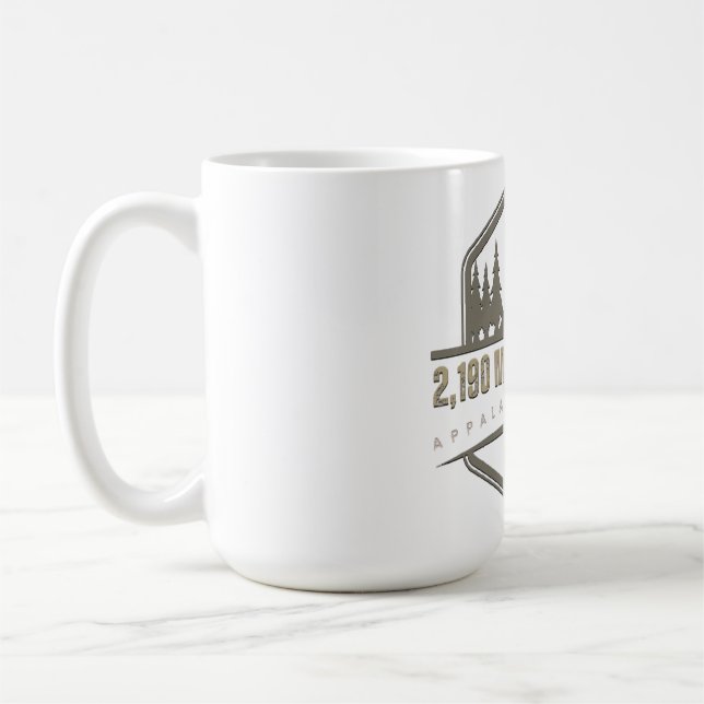 2 190 miles Magic - Appalachian Trail Kaffemugg (Vänster)