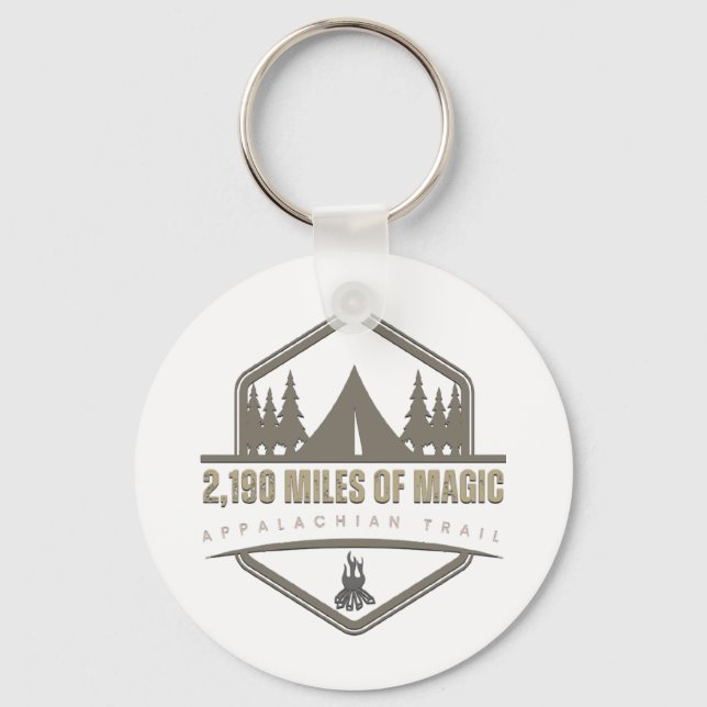 2 190 miles Magic - Appalachian Trail Nyckelring (Framsida)
