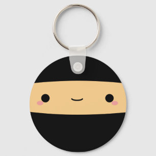 2 1/4" Chibi Ninja nyckelring
