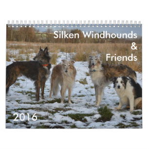2 2016 Silken Windhounds & vänkalender Kalender