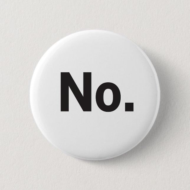 2.25" Button: No.  Knapp (Framsida)