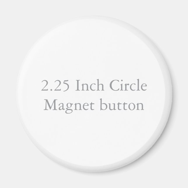 2,25 tum cirkelmagnetknapp magnet (Framsidan)