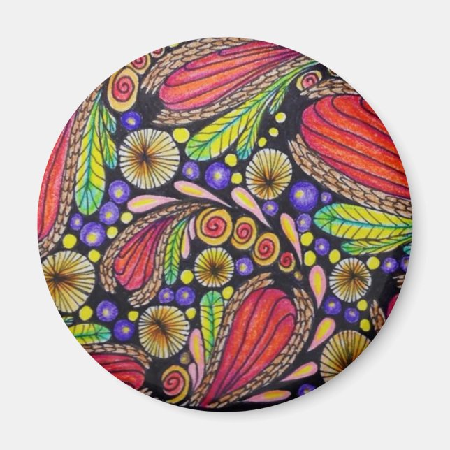 2,25-tums Art Magnet (Framsidan)