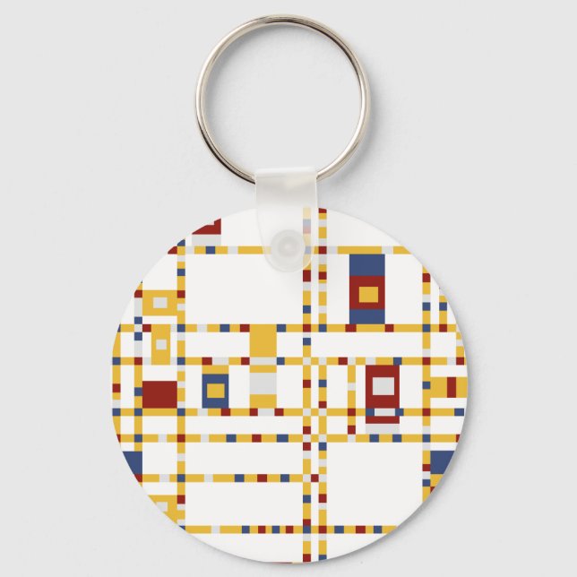 2,25-tums grundläggande nyckelkedja för knappar nyckelring (Framsida)