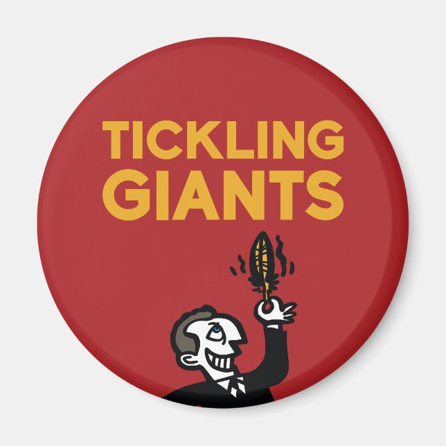 2,25-tums runda magnet (Framsidan)