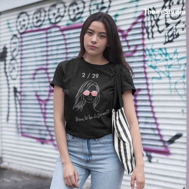 2/29 Födelseort: en annan födelsedag T Shirt (Skapare uppladdad)