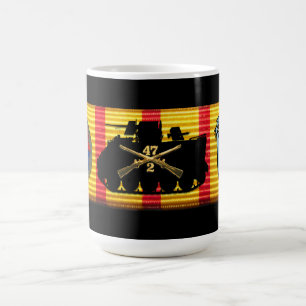 2/47. Mugg för infanteriVietnam tjänste- band
