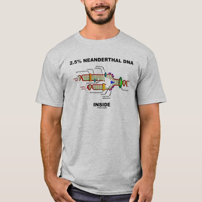 2,5% Neanderthal DNA Inside DNA- replikering Tee (Framsida)