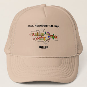 2,5% neanderthal DNA Inside (DNA-replikering) Truckerkeps