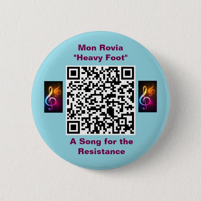 2,5-tums rund knapp (Framsida)