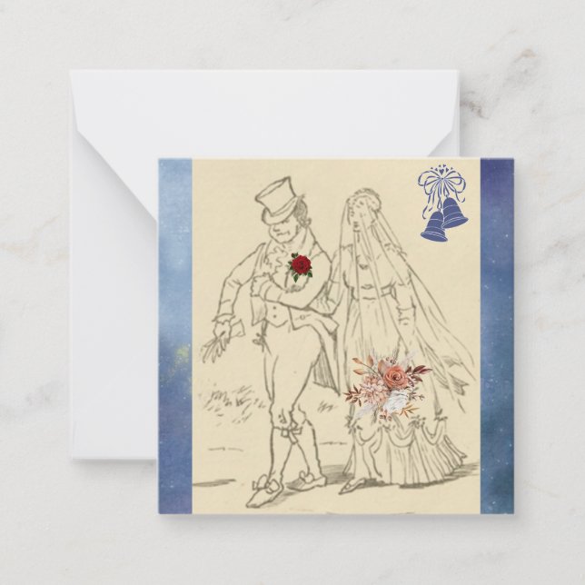 2,5-tums x 2,5-tums platt anteckningskort (Framsida)