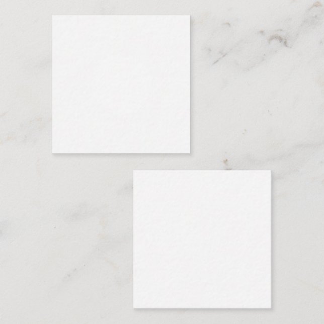 2,5-tums x 2,5-tums platt anteckningskort (Fram/baksida)