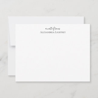 2.5" x 2.5" Flat Note Card Anteckningskort