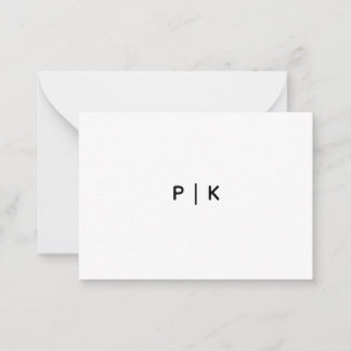 2,5" x 2,5" Platt brevkort Anteckningskort