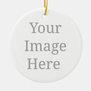2,87" diameter julgransprydnad keramik
