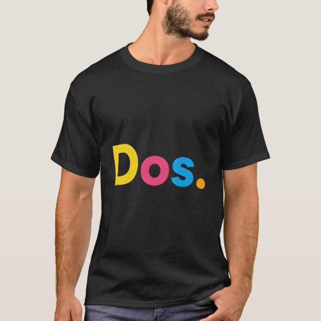 2:a 2 Siete Anos spanska T Shirt (Framsida)