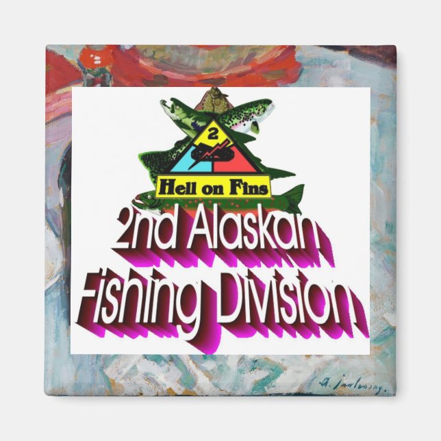 2:a Alaska Fiske Division Helvetet på Fins Magnet (Framsidan)