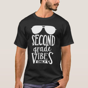 2:a andra klassens vibbar endast tillbaka till sko t shirt