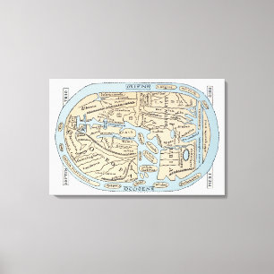 2:A ÅRHUNDRADET I VÄRLDEN CANVASTRYCK