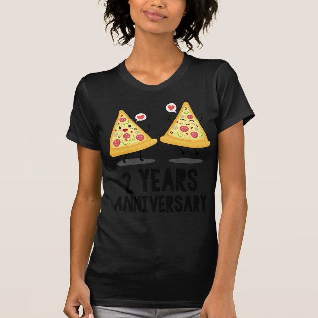 2:a årsdagen 2 år t shirt (Framsida)