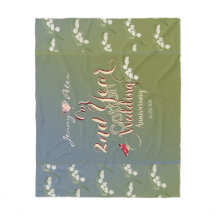 2:a årsdagen av bomullsdagen i Bröllop