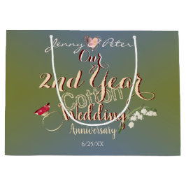 2:a årsdagen för bomull, Bröllop, stora presenter