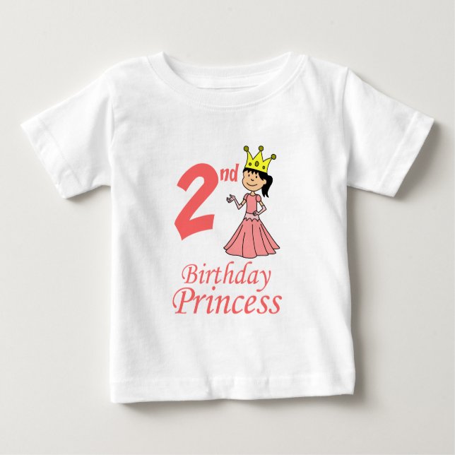 2:a Baby Princess T Shirt (Framsida)
