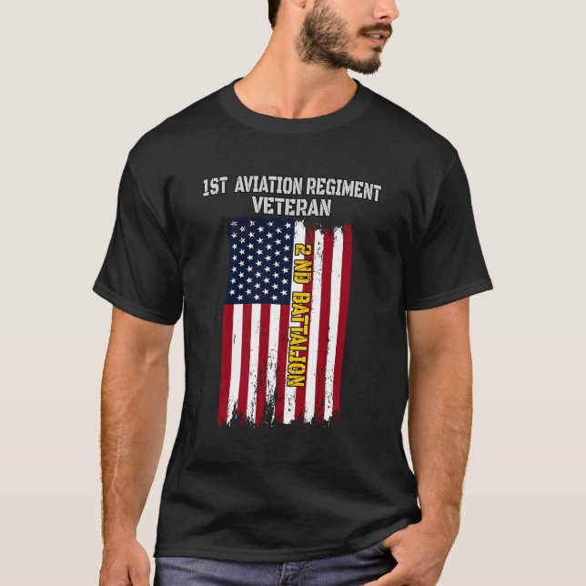 2:a bataljonen 1St Aviation Regit Veterans Far G T Shirt (Framsida)