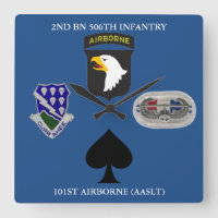 2:A BATTALION 506:E INFANTRY 101ST AIRBORNE CLOCK