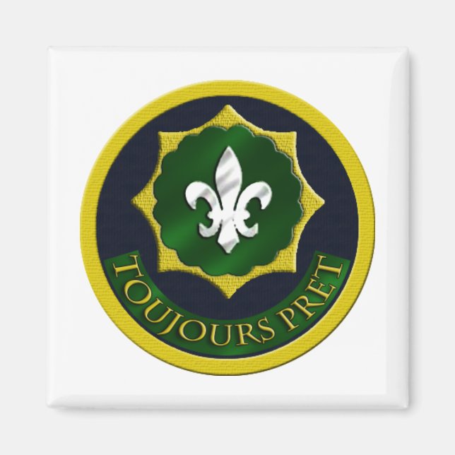 2:a beväpnad kalkeringsregim magnet (Framsidan)