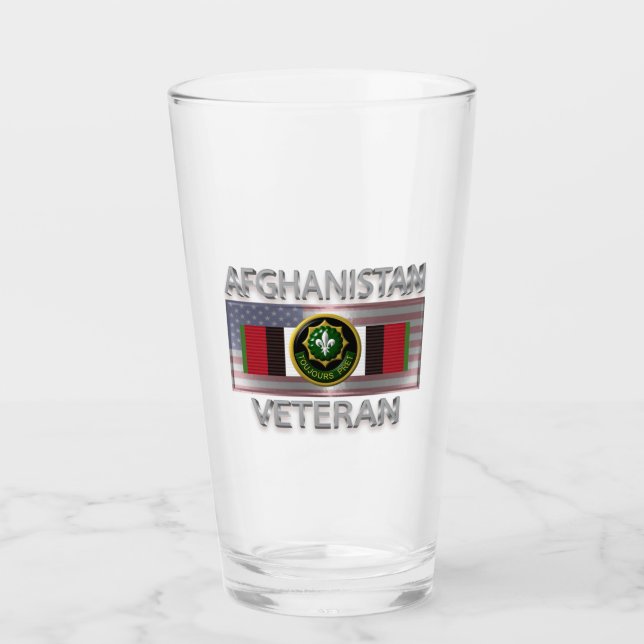 2:a beväpnade Cavalry Afghanistan Veteran Glaskopp (Framsida)