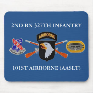 2:A BN 327:E INFANTRY 101ST FLYGPLAN MOUSEPAD MUSMATTA