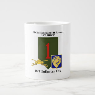 2:a Bn 34:e Armor 1:a infanteridiv Jumbo Mugg