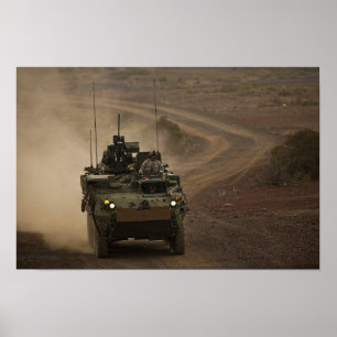 2:a brigabekämpningsteamet i Stryker Poster