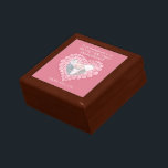 2:a bröllop-årsdagen av foto- och fosterpresentati minnesask<br><div class="desc">Graphic ro kvartz rosa pärlor hjärteffekt bevarar trinket presentbox. Perfekt för att visa upp en speciell extra-gåva till din fru på en speciell andra eller femte bröllop-årsdag eller vid andra särskilda tillfällen. Anpassningsbar med ditt eget foto ord och eget data. Designad av Sarah Trett för www.mylittleeden.com</div>