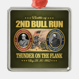 2:a Bull Springa (FH2) Julgransprydnad Metall