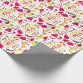 2:a födelsedag 2:a franti Fruit Födelsedagsfest Presentpapper