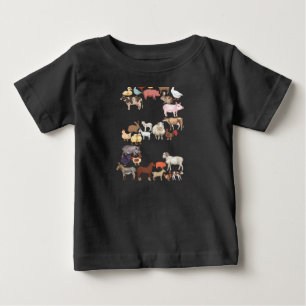 2:a födelsedag Boskap: 2-årsdag T Shirt