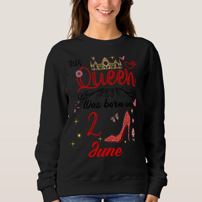 2:a födelsedag Den 2 juni 2011 T Shirt (Framsida)