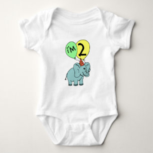 2:a födelsedag Elephant T Shirt
