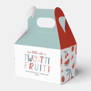 2:a födelsedag frukt röd sommarfav för barn i p presentaskar